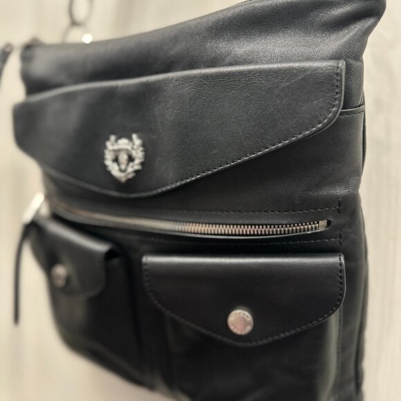 RUDSAK Leather Sully Crossbody Bag Backpack Purse All Saints Coach Mackage - Picture 10 of 11